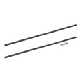 Ruland CNC Tool Shelf Rails, 4' Long, 160lb Max Load, For Ruland Shelves RAILS